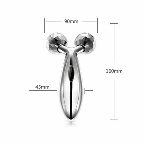 3D Face Massager Roller – 360° Rotation Y-Shape Design (Random Color)
Handheld Face Lifting & Skin Firming Massager for Anti-Wrinkle Care