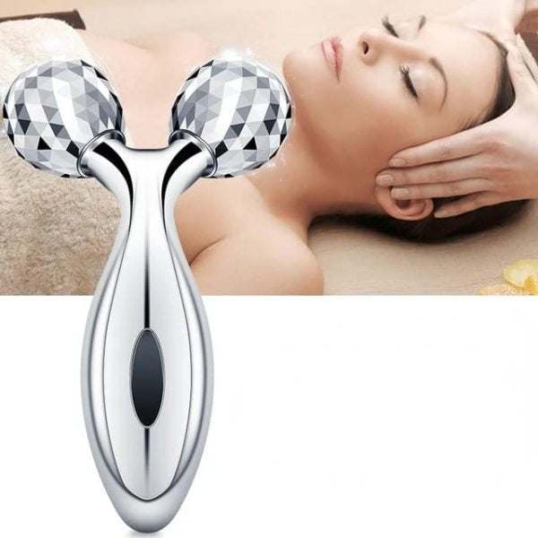 3D Face Massager Roller – 360° Rotation Y-Shape Design (Random Color)
Handheld Face Lifting & Skin Firming Massager for Anti-Wrinkle Care