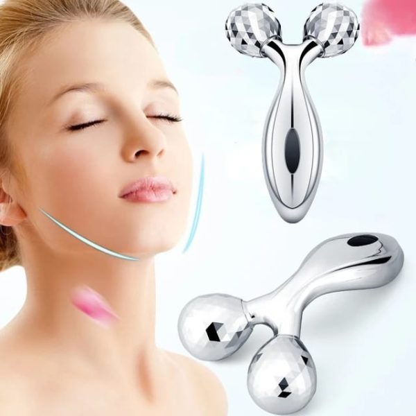 3D Face Massager Roller – 360° Rotation Y-Shape Design (Random Color)
Handheld Face Lifting & Skin Firming Massager for Anti-Wrinkle Care