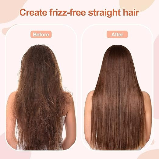 HQT-909B Electric Professional Hair Straightening Brush | Fast & Easy Hair Styling