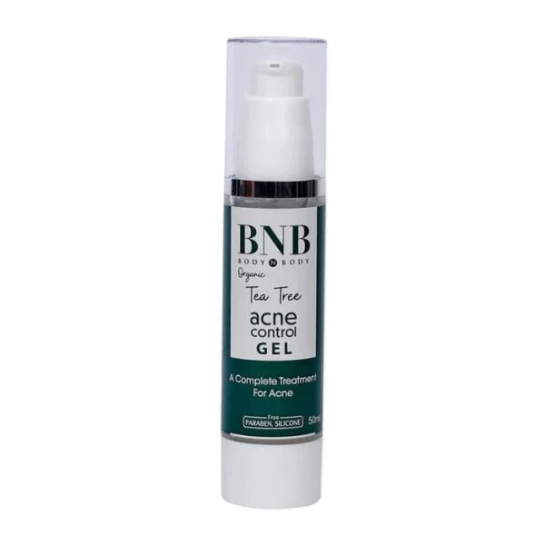 BNB Acne Control Kit with Tea Tree Serum, Acne Control Gel, Face Wash, and Face Mask for clear and radiant skin