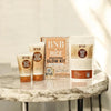 BNB Rice Extract Brightening Skincare Kit, featuring a face wash, scrub, and mask, for naturally glowing and bright skin