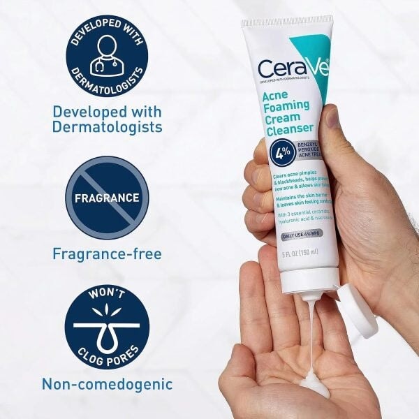 "CeraVe 4-in-1 Skincare Bundle featuring Night Cream, Sunblock, Cleanser, and Serum for radiant, hydrated skin."