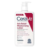 "CeraVe Itch Relief Moisturizing Lotion, 237ml bottle, formulated with 1% pramoxine hydrochloride for dry and itchy skin."