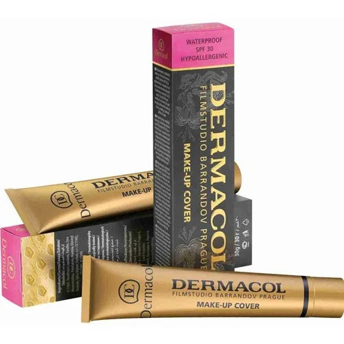 "Dermacol Full Coverage Foundation - Waterproof & High Pigment"
