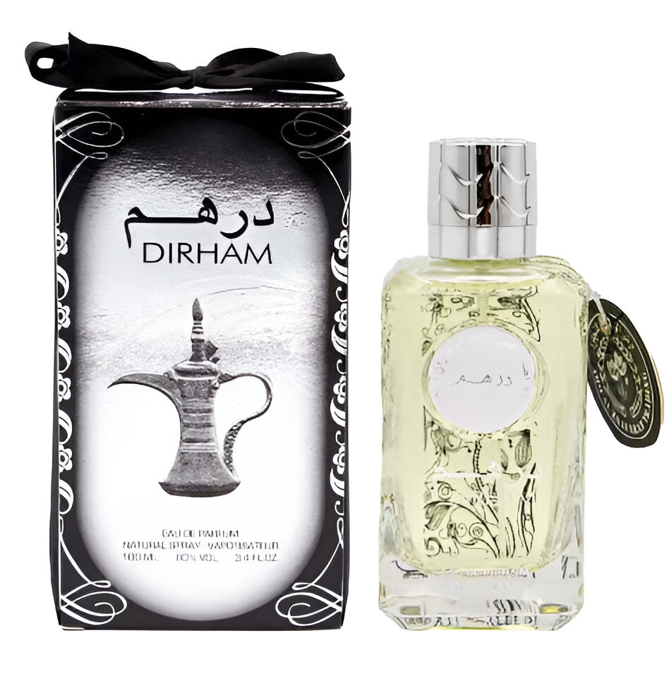 Dirham Silver Eau De Perfume 100ml – Arabian Oud Long-Lasting Unisex Fragrance