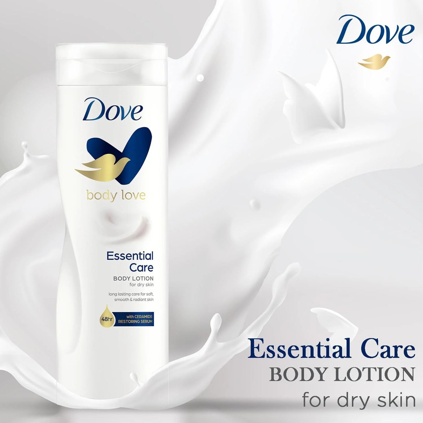 Dove Body Love Essential Care Nourishing Body Lotion for Dry Skin – 250ml