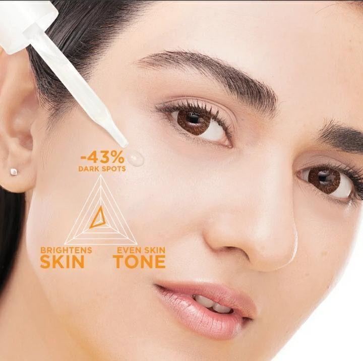 Garnier Bright Complete Vitamin C Booster Serum 30ml – Brightening & Radiant Skin Serum for Even Skin Tone