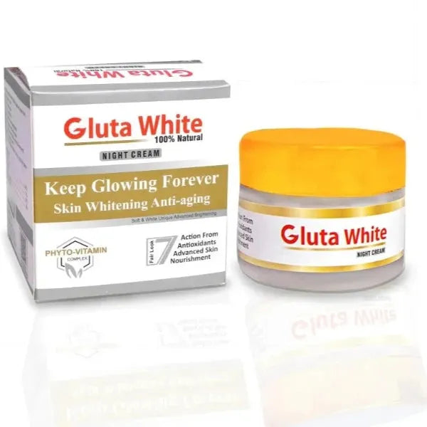 “Gluta White Cream for Face Whitening and Brightening”