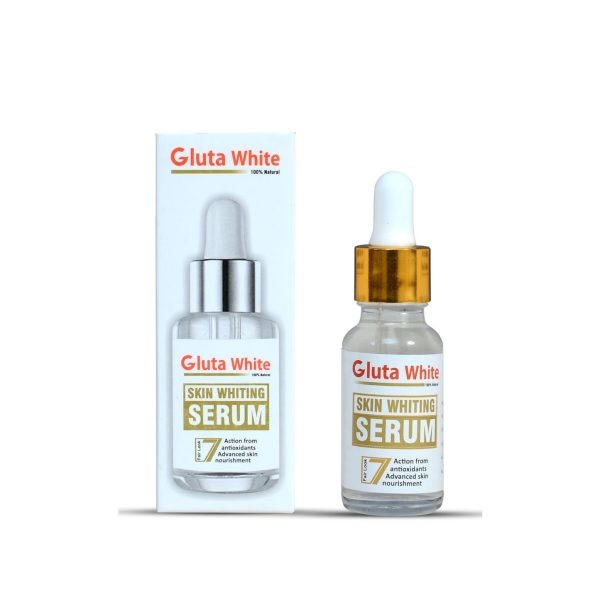 Gluta White Face Glowing Serum 30ml for skin brightening and hydration
