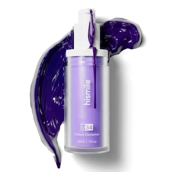 Hismiles V34 Colour Corrector Serum (30ml) for Teeth Brightening and Stain Removal