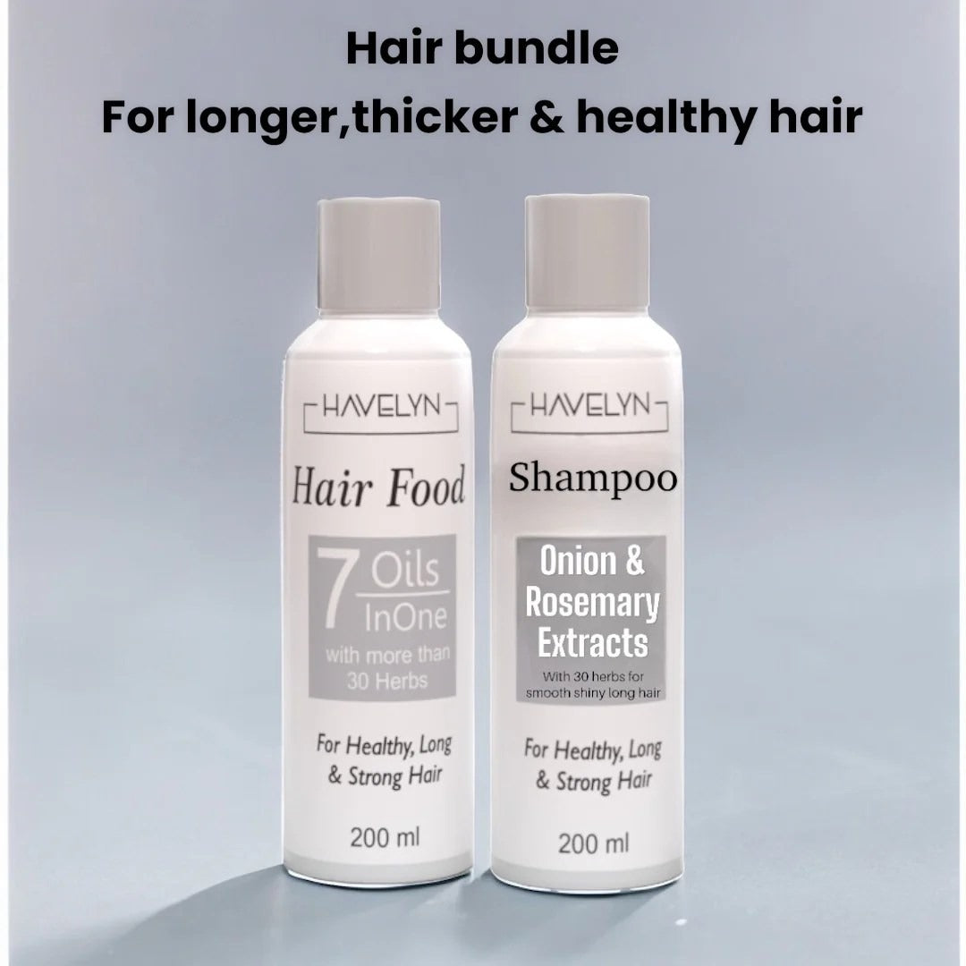 Original Havelyn Hair Food Oil Hair Growth Oil 200ml bottle for nourishing and promoting healthy hair growth.