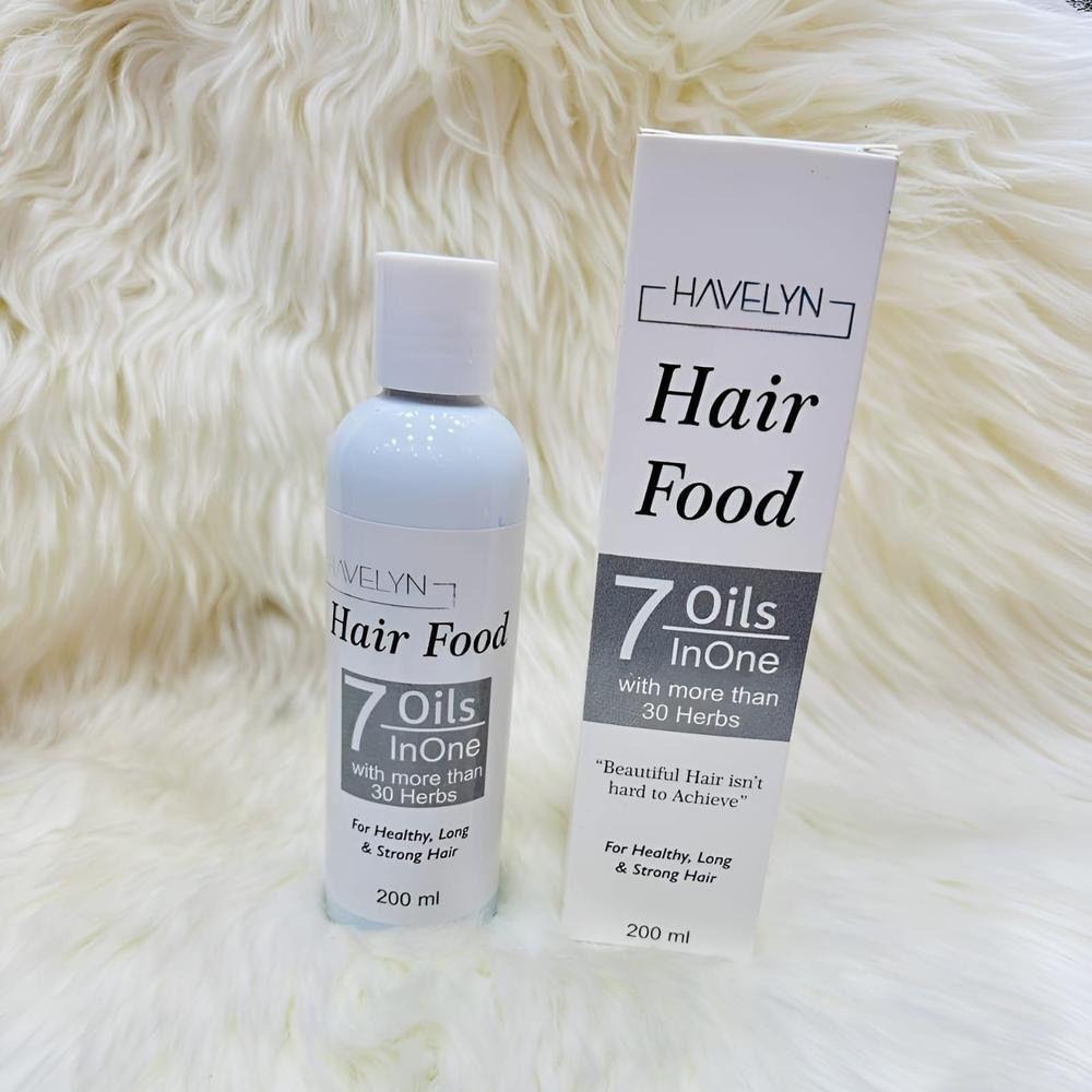 Original Havelyn Hair Food Oil Hair Growth Oil 200ml bottle for nourishing and promoting healthy hair growth.