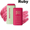 "PIXI On-the-Glow Blush Stick in Ruby - Creamy & Radiant Finish"