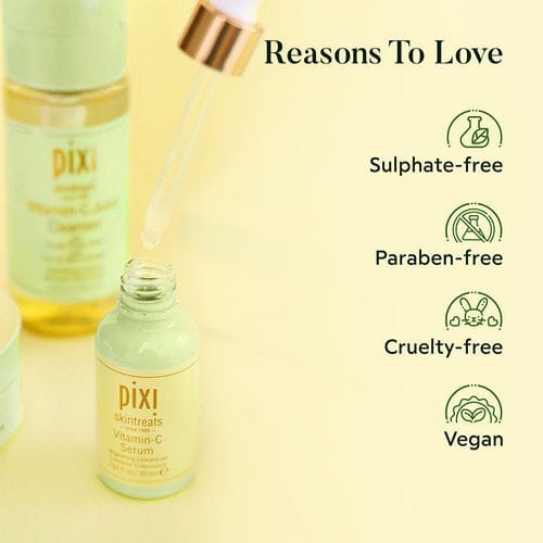 Pixi Vitamin C Serum – Brightening and Skin Tone-Enhancing Face Serum in a 30ml Bottle."