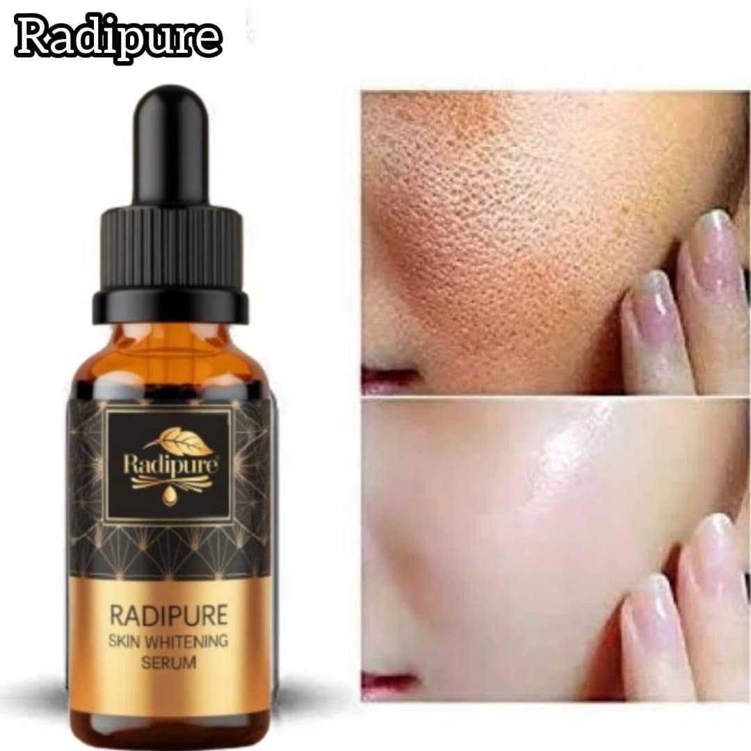 Radipure 5-in-1 Skin Whitening & Glowing Serum 30ml - Brightening, Hydrating & Nourishing Serum for Radiant Skin