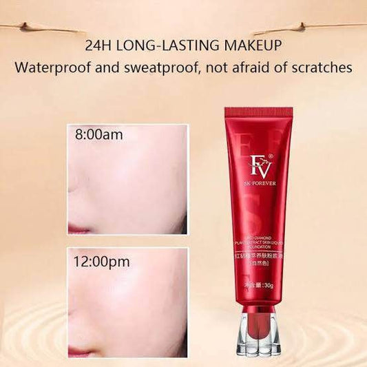 Red Diamond FV Oil Absorb Liquid Foundation – 30g Tube
Matte & Long-Lasting FV Foundation for Flawless Skin