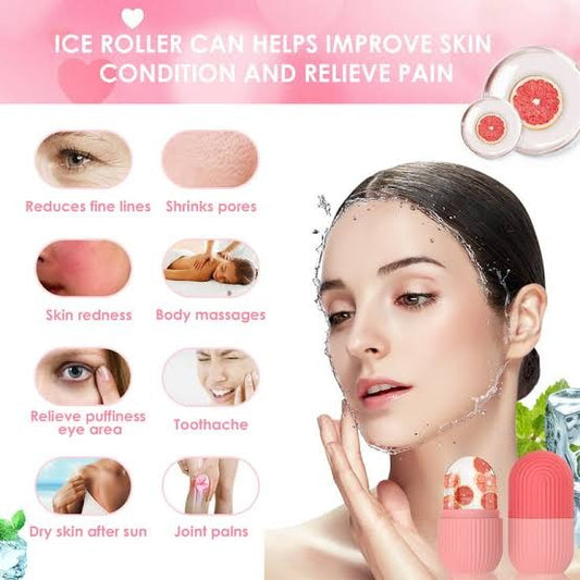 Reusable Facial Ice Roller for Skin Glow & Pore Tightening – Random Color
Premium Quality Ice Roller for Face – Shrink Pores & Reduce Puffiness
