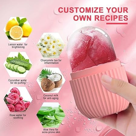 Reusable Facial Ice Roller for Skin Glow & Pore Tightening – Random Color
Premium Quality Ice Roller for Face – Shrink Pores & Reduce Puffiness