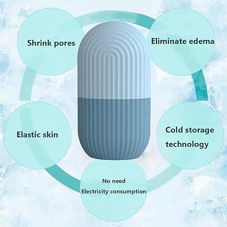 Reusable Facial Ice Roller for Skin Glow & Pore Tightening – Random Color
Premium Quality Ice Roller for Face – Shrink Pores & Reduce Puffiness