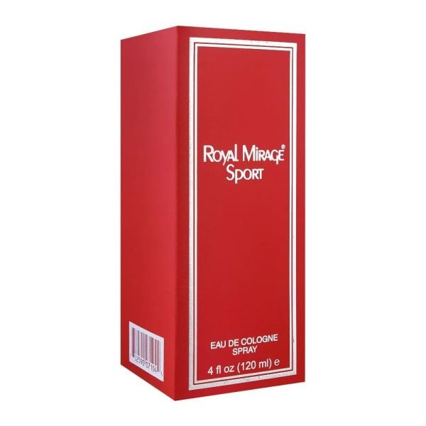 Royal Mirage Sport Perfume for Men & Women – 120ml Bottle
Long-Lasting Unisex Fragrance by Royal Mirage