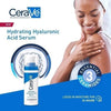 "CeraVe Hydrating Hyaluronic Acid Serum, 30ml bottle, deep hydration and barrier support for radiant skin."