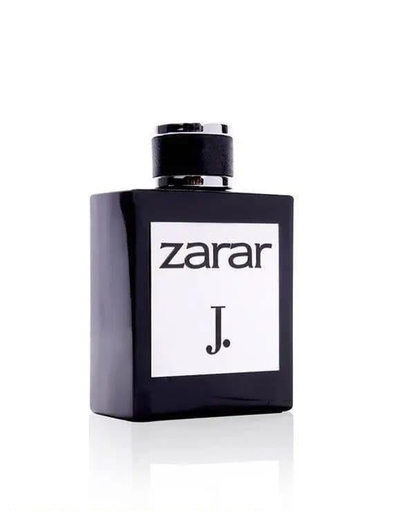 Zarar Silver For Men Perfume 100ml bottle showcasing a sophisticated, long-lasting fragrance for men.