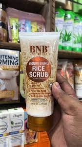 BNB Brightening Rice Scrub 200ml | Gentle Exfoliation & Radiant Skin Glow