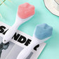 "Silicone Face Scrubber Exfoliating Brush – 1 Pc Random Color"

