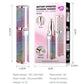 2-in-1 Electric Eyebrow Trimmer & Facial Hair Remover – Rechargeable & Painless
