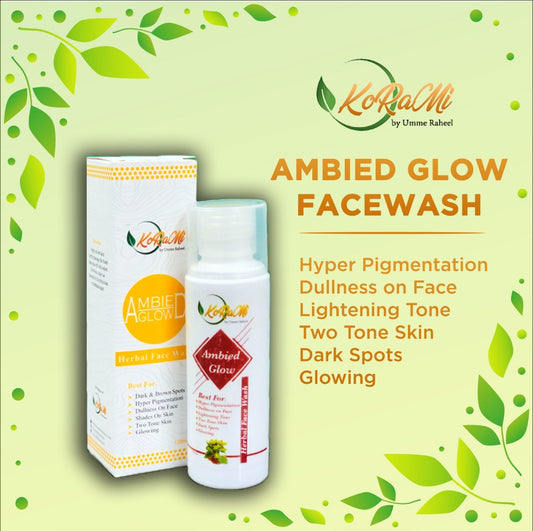 Ambied Glow Face Wash – Hyperpigmentation & Dark Spot Removal Cleanser
