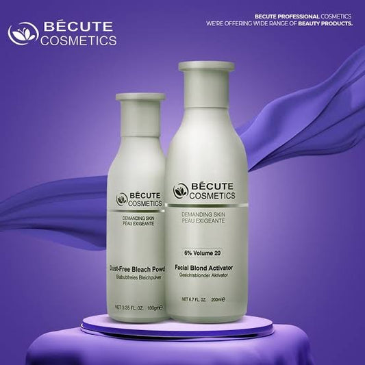 Becute Skin Polish Set – Bleach Powder & Facial Blonde Activator
Skin Brightening & Instant Glow Bleach Powder Set
