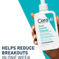 CeraVe Acne Control Cleanser, 237ml bottle, designed to reduce blackheads, clear acne, and hydrate skin