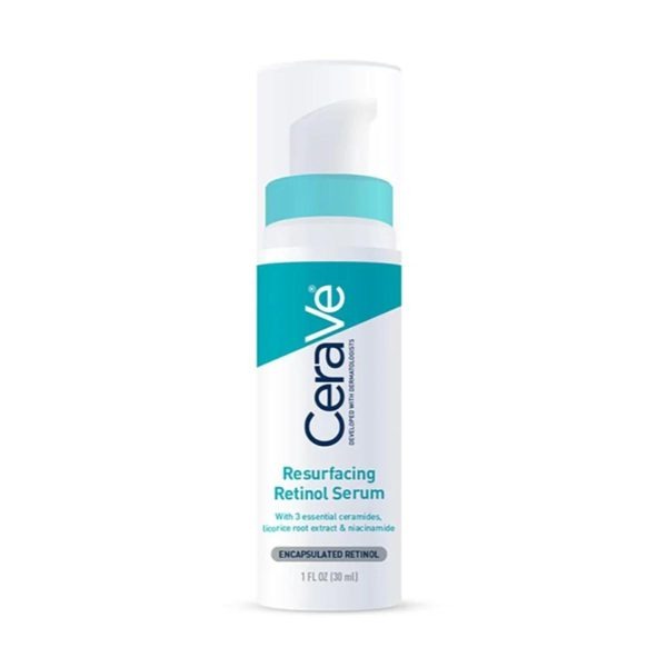 CeraVe Resurfacing Retinol Serum 30ml Bottle – Smooth and Radiant Skin Solution with Retinol, Ceramides, and Niacinamide
