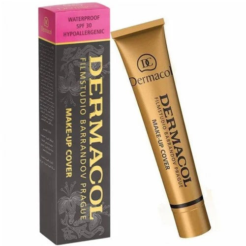 "Dermacol Full Coverage Foundation - Waterproof & High Pigment"