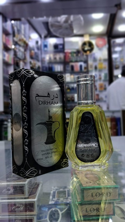 Dirhum Perfume – Original UAE-Made, Long-Lasting Unisex Fragrance (50ml)
