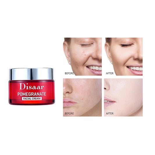 Disaar Pomegranate & Vitamin E Facial Cream – Anti-Aging & Skin Nourishing (50g)