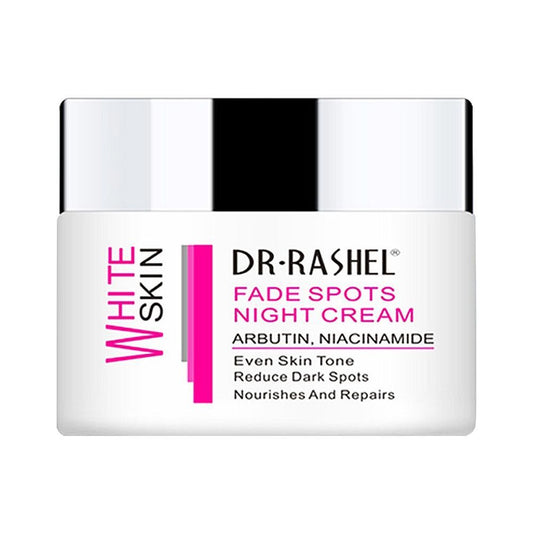 "Dr. Rashel Abrutin Niacinamide Repair Fade Spots Night Cream (50g) - Nighttime cream for dark spot removal, skin brightening, and hydration."

