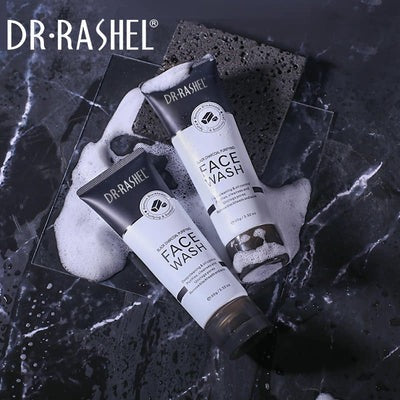 Dr. Rashel Black Charcoal Purifying Face Wash 100g
