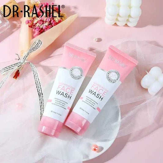 Dr Rashel Niacinamide Whitening Face Wash 100g for brightening, lightening, and even skin tone.

