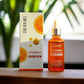 Dr Rashel Vitamin C Brightening & Anti-Aging Face Serum – 50 ml bottle with transparent liquid formula for youthful, glowing skin.