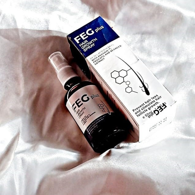 FEG Plus Hair Growth Spray 60ML – Anti Hair Loss & Hair Regrowth Solution