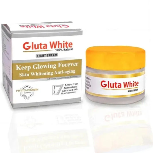 “Gluta White Cream for Face Whitening and Brightening”