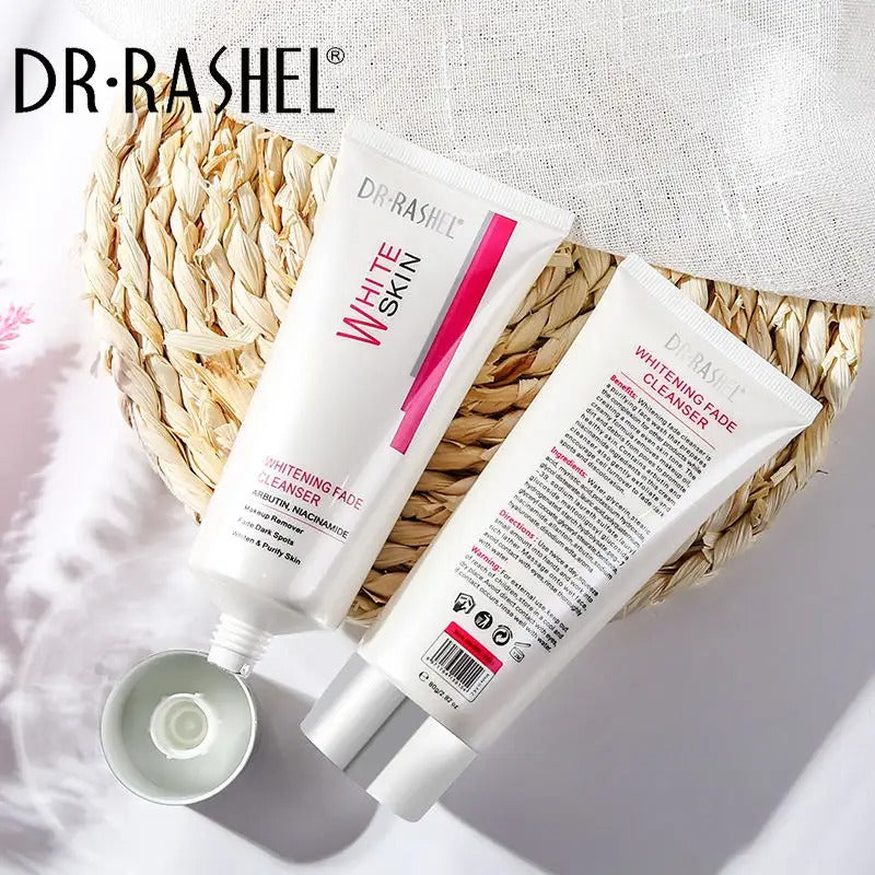 Dr. Rashel Whitening Fade Cleanser - Deep Cleaning & Dark Spot Fading Facial Cleanser (80g)