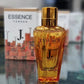 J. Essence Perfume 100ml bottle showcasing a luxurious, long-lasting fragrance for men and women.

