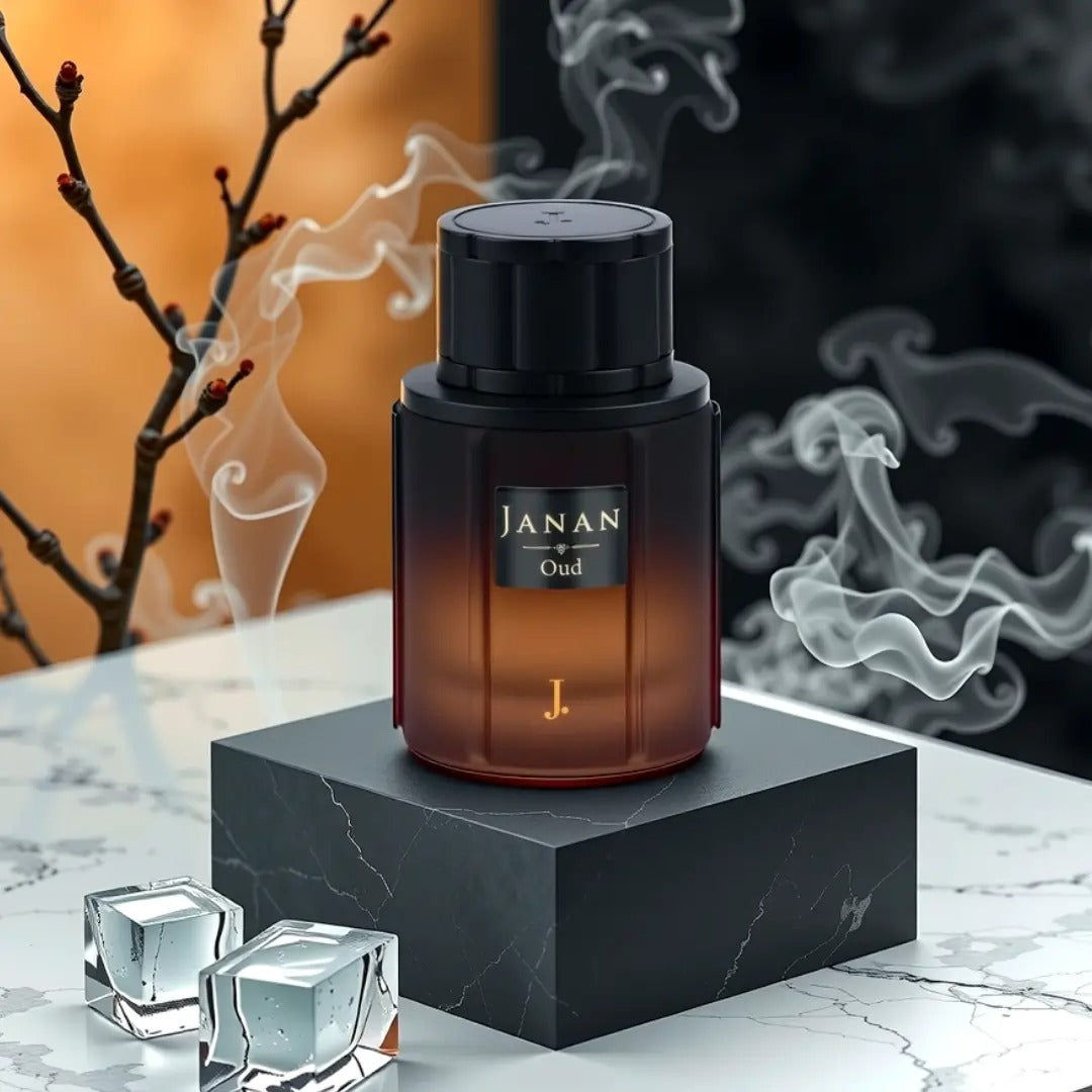 J. Janan Oud Perfume 100ml Bottle - Premium Arabic Fragrance for Men and Women

