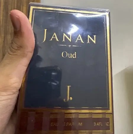 J. Janan Oud Perfume 100ml Bottle - Premium Arabic Fragrance for Men and Women


