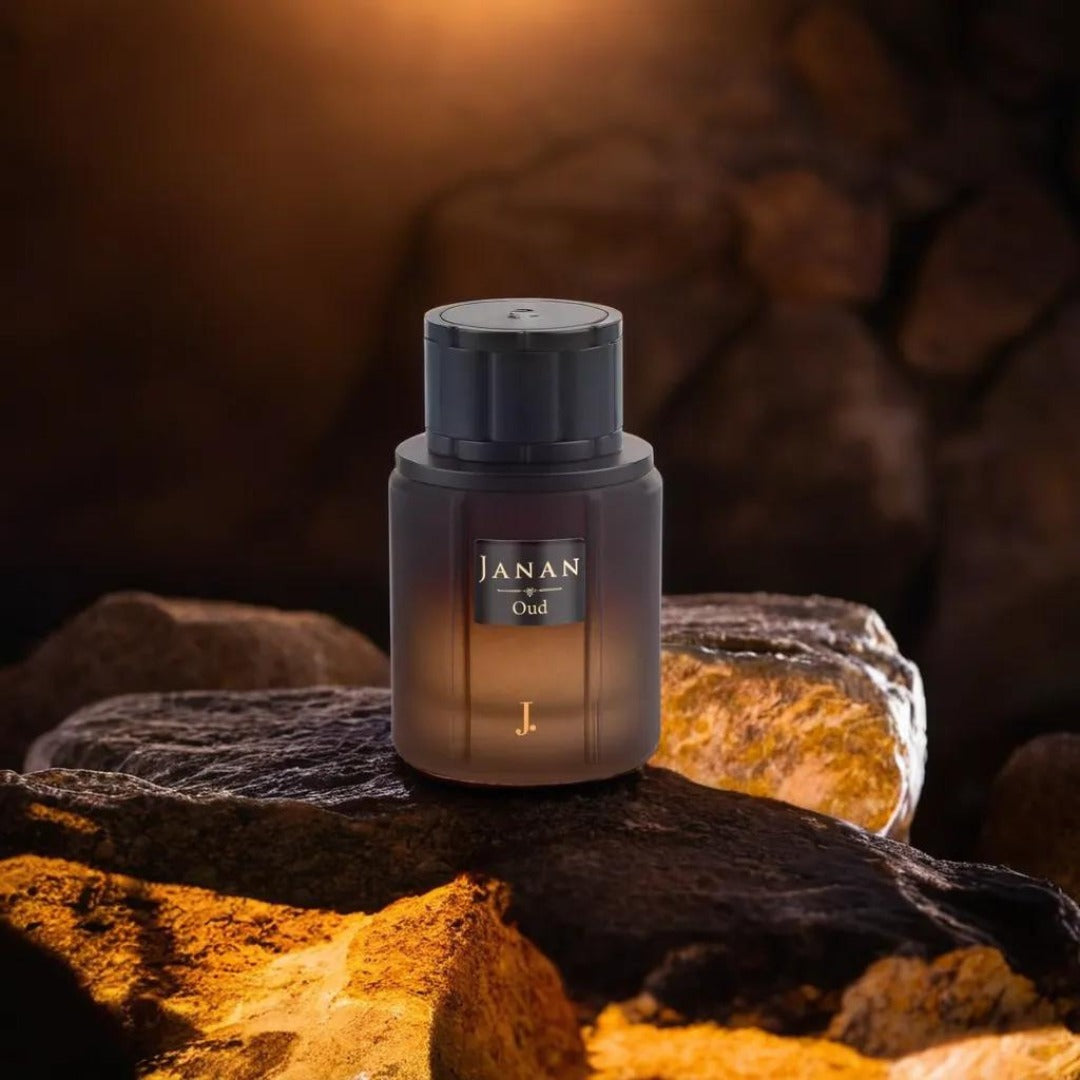 J. Janan Oud Perfume 100ml Bottle - Premium Arabic Fragrance for Men and Women

