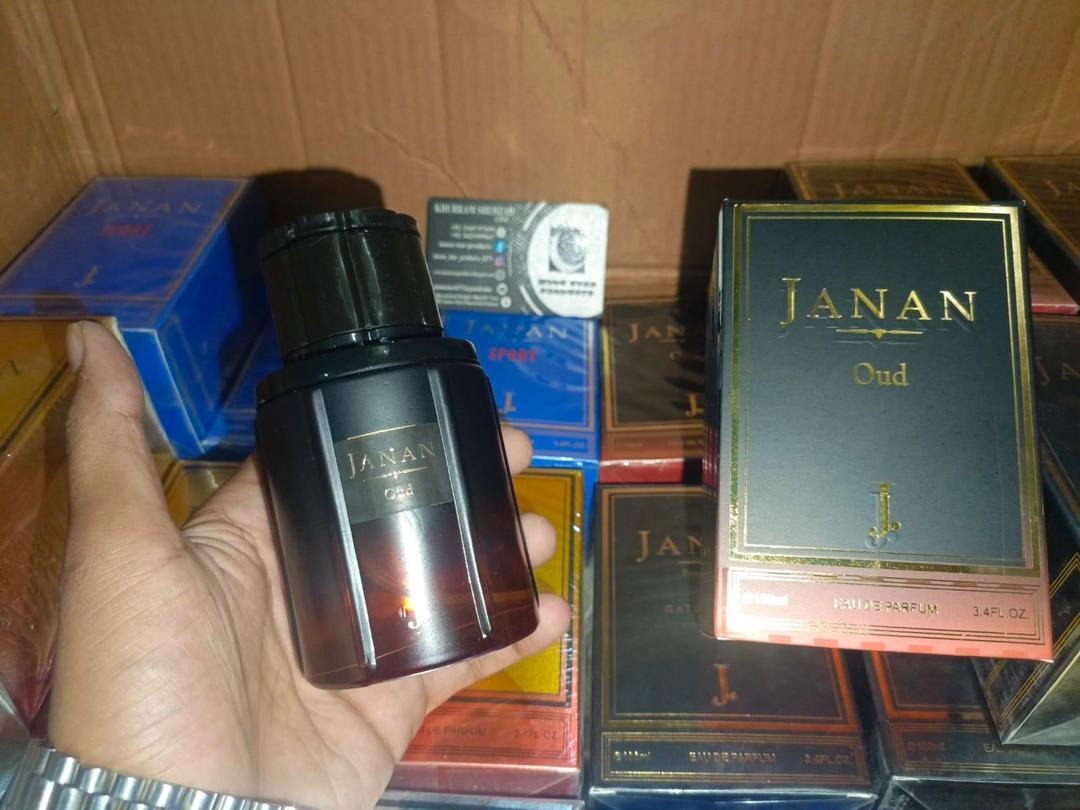 J. Janan Oud Perfume 100ml Bottle - Premium Arabic Fragrance for Men and Women

