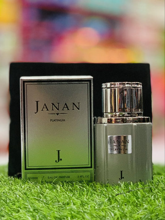 Janan Platinum Perfume 100ml - Luxury Fragrance for Men and Women

